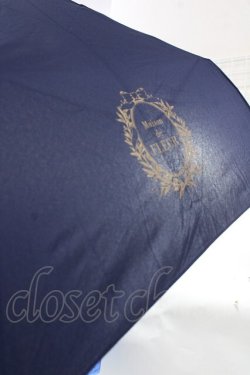 画像3: Maison de FLEUR / 遮光&UV　CUT　フリル折りたたみ傘  紺 Y-25-08-19-016-LO-ZA-SZ-ZY