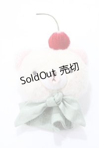PINK HOUSE / しろくま顔ぐるみコサージュ  白 Y-25-08-19-018-LO-ZA-SZ-ZY