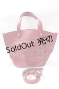 m petit by misako / AMハナパンチング2WAYバッグ  赤 Y-25-08-19-020-LO-BG-SZ-ZT500