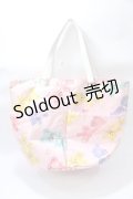 BABY,THE STARS SHINE BRIGHT / Dancing BABY Bear柄トートBAG  ピンク Y-25-08-19-024-BA-BG-SZ-ZY