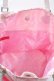 画像4: BABY,THE STARS SHINE BRIGHT / Dancing BABY Bear柄トートBAG  ピンク Y-25-08-19-024-BA-BG-SZ-ZY (4)