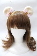Angelic Pretty / Sweetくまみみクリップ  ピンク Y-25-08-19-032-AP-AC-SZ-ZY