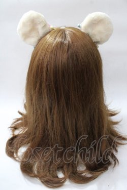 画像2: Angelic Pretty / Sweetくまみみクリップ  ピンク Y-25-08-19-032-AP-AC-SZ-ZY