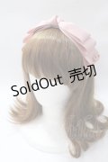 m petit by misako / NINA'sコラボ AM*NIリボンカチューシャ  ピンク Y-25-08-19-036-LO-AC-SZ-ZT433