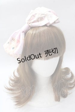 画像1: Enchantlic Enchantilly / Queen bunnyカチューシャ  ピンク Y-25-08-19-037-LO-AC-SZ-ZY