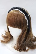 axes femme kawaii / レースリボンカチューシャ  赤 Y-25-08-23-043-AX-AC-SZ-ZY