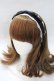 画像1: axes femme kawaii / レースリボンカチューシャ  赤 Y-25-08-23-043-AX-AC-SZ-ZY (1)