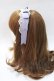 画像2: axes femme kawaii / レースリボンカチューシャ  ラベンダー Y-25-08-23-045-AX-AC-SZ-ZY (2)