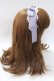 画像3: axes femme kawaii / レースリボンカチューシャ  ラベンダー Y-25-08-23-045-AX-AC-SZ-ZY (3)