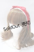axes femme kawaii / レースリボンカチューシャ  黒 Y-25-08-23-046-AX-AC-SZ-ZY