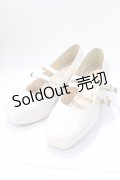 axes femme / ダブルストラップパンプス M 生成り Y-25-08-23-048-AX-SH-SZ-ZY