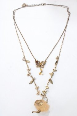 画像2: axes femme / ティーポットネックレス  Aゴールド Y-25-08-23-007-AX-AC-SZ-ZY