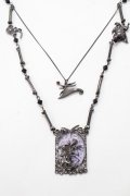 axes femme POETIQUE / ナイトメアー・ビフォア・クリスマス ネックレス  黒 Y-25-08-23-008-AX-AC-SZ-ZY
