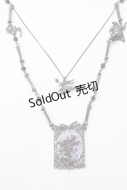 画像1: axes femme POETIQUE / ナイトメアー・ビフォア・クリスマス ネックレス  黒 Y-25-08-23-008-AX-AC-SZ-ZY
