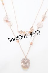 axes femme POETIQUE / はちみつネックレス  ゴールド Y-25-08-23-009-AX-AC-SZ-ZY