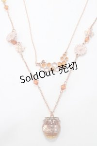 axes femme POETIQUE / はちみつネックレス  ゴールド Y-25-08-23-009-AX-AC-SZ-ZY