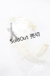 abilletage / ドレスシリーズ・ガーターバンド  生成り Y-25-08-23-011-GO-AC-SZ-ZY
