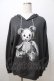 画像1: Drug Honey / スケルトンテディパーカー  グレー Y-25-08-23-080-PU-TO-SZ-ZY (1)