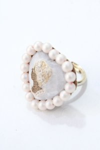 okkapalover / Cameo- ladyリング  サックス Y-25-08-23-002-LO-ZA-SZ-ZY