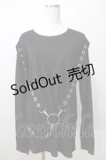 KILL STAR / Ruckus Long Sleeve Top  黒 Y-25-08-23-089-PU-TO-SZ-ZY