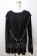 画像1: KILL STAR / Ruckus Long Sleeve Top  黒 Y-25-08-23-089-PU-TO-SZ-ZY (1)