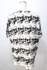 画像2: GLAD NEWS / /スタッズドクロプリントTシャツ  白 Y-25-08-23-094-GL-TO-SZ-ZT233 (2)