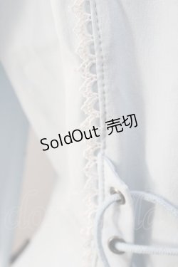 画像4: Ozz oneste / Sweet Rose ブラウス  サックス Y-25-08-23-100-OO-BL-SZ-ZY