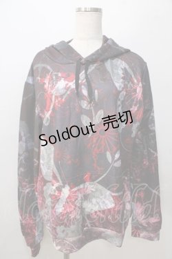画像1: NieR Clothing / 転写パーカー  黒 Y-25-08-23-108-PU-TO-SZ-ZY