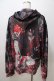 画像2: NieR Clothing / 転写パーカー  黒 Y-25-08-23-108-PU-TO-SZ-ZY (2)