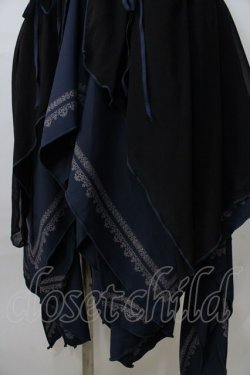 画像4: OZZ ANGELO / 薔薇刺繍ホルターベスト  ネイビー Y-25-08-23-113-OO-TO-0-ZY