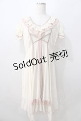 Ozz oneste / Mysterious Rose ワンピース  白×ピンク Y-25-08-23-116-OO-OP-SZ-ZY