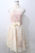 axes femme / レース重ね着風ワンピース  生成り Y-25-08-23-120-AX-OP-SZ-ZY