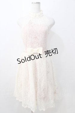 画像1: axes femme / レース重ね着風ワンピース  生成り Y-25-08-23-120-AX-OP-SZ-ZY
