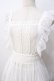 画像4: axes femme kawaii / ドットチュールエプロン M 白 Y-25-08-23-141-AX-OP-SZ-ZY (4)