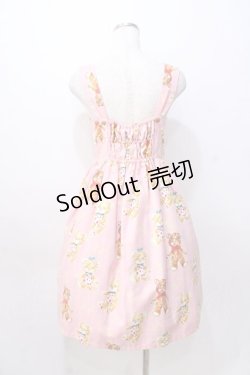 画像3: Emily Temple cute / MILKY TEDDYノースリーブワンピース  ピンク Y-25-08-23-142-ET-OP-SZ-ZY