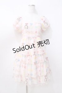 Emily Temple cute / キャンディワンピース  ピンク Y-25-08-23-145-ET-OP-SZ-ZY
