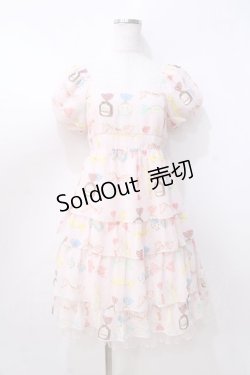 画像1: Emily Temple cute / キャンディワンピース  ピンク Y-25-08-23-145-ET-OP-SZ-ZY