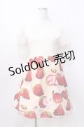 MILK / ホイップベリーパフワンピース  クリーム Y-25-08-23-148-ML-OP-SZ-ZY