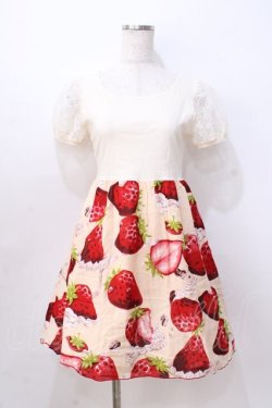 画像1: MILK / ホイップベリーパフワンピース  クリーム Y-25-08-23-148-ML-OP-SZ-ZY