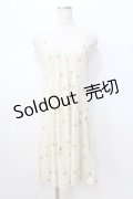 Franche Lippee / 小花柄ワンピース  生成り Y-25-08-23-149-LO-OP-SZ-ZY
