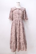 m petit by misako / トワルドジュイセーラーワンピース L 中桃 Y-25-08-23-158-LO-OP-SZ-ZY