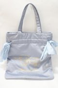 Maison de FLEUR / シナモンWリボントートバック  サックス Y-25-08-23-026-LO-BG-SZ-ZY