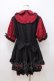 画像2: DearMyLove Whip / ハートドットヨークフリルセットアップ  ５L Y-25-08-23-165-LO-OP-SZ-ZY (2)