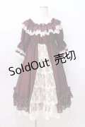 ALICE and the PIRATES / コーディリアワンピース  ボルドー Y-25-08-23-167-PA-OP-SZ-ZY