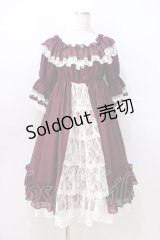 ALICE and the PIRATES / コーディリアワンピース  ボルドー Y-25-08-23-167-PA-OP-SZ-ZY
