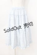 m petit by misako / NINA'S RVパニエスカート  サックス Y-25-08-23-169-LO-SK-SZ-ZY