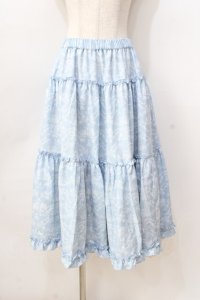 m petit by misako / NINA'S RVパニエスカート  サックス Y-25-08-23-169-LO-SK-SZ-ZY