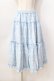 画像1: m petit by misako / NINA'S RVパニエスカート  サックス Y-25-08-23-169-LO-SK-SZ-ZY (1)