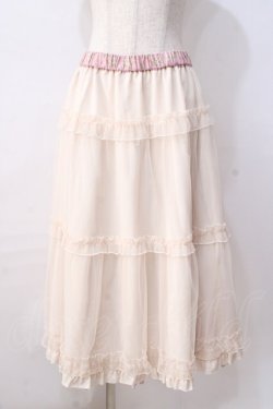 画像4: m petit by misako / NINA'S RVパニエスカート  ピンク Y-25-08-23-170-LO-SK-SZ-ZY
