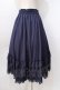 画像2: axes femme / サス付フィッシュテールスカート  紺 Y-25-08-23-175-AX-SK-SZ-ZY (2)